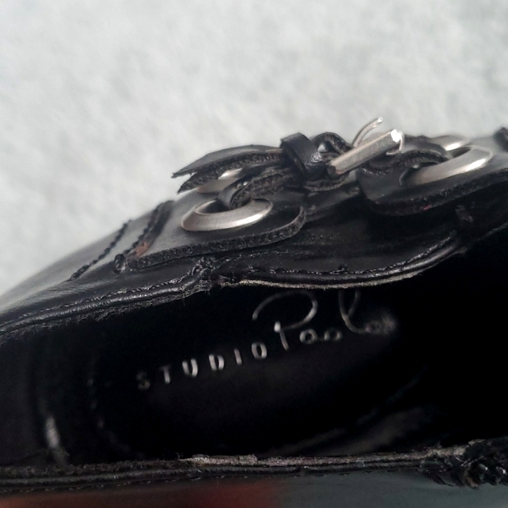 🌟Studio Paolo S-Cora Peep-Toe Booties - Picture 7 of 8